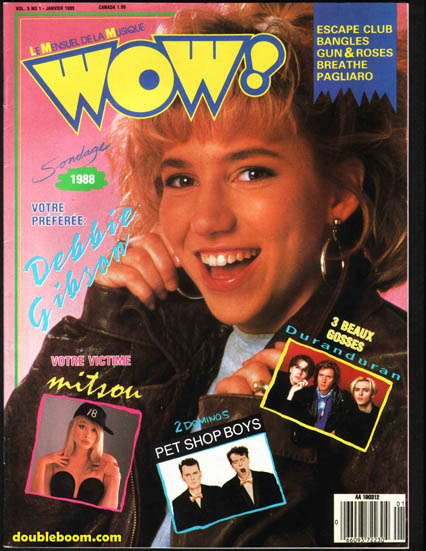 WOW Janvier 1989 - Debbie Gibson